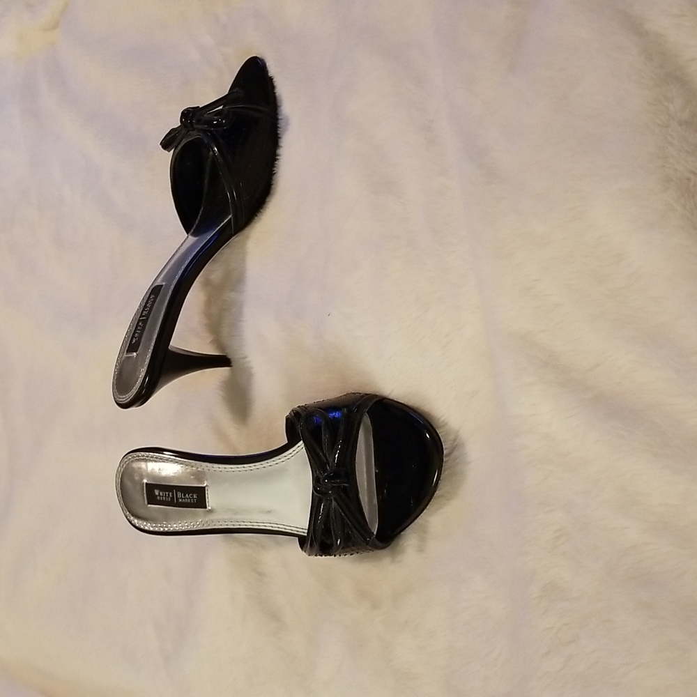 Black Patent Leather Heels